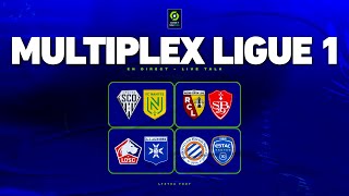 🔴 LENS BREST  LILLE AUXERRE  MONTPELLIER TROYES  ANGERS NANTES 🔴 MULTIPLEX LIGUE 1 J1 Direct Live [upl. by Gratianna982]