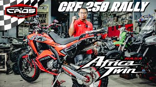 CRF RALLY 250 RASA AFRIKA TWIN [upl. by Orten]