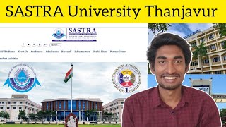 Sastra University BTech Admission 2024  Last Date June 15 🚨  Fees   Thanjavur amp Kumbakonam [upl. by Brost]