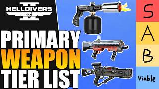 I WAS WRONG  Whats the BEST Primary Weapon in Helldivers 2 [upl. by Wiatt614]