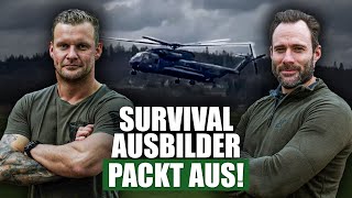 SurvivalAusbilder der Bundeswehr packt aus Wie überlebe ich gefährliche Situationen [upl. by Pfeffer462]