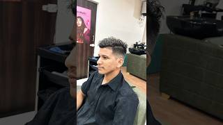 Hair Perming with Hair style hairtransformtion reels hairtutorial youtubeshorts viralvideos [upl. by Azalea]