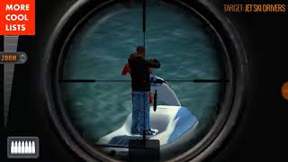 Sniper 3D Adami Island  Jet Ski Kidnappers Spec Ops Mission 1 Gameplay Walkthrough [upl. by Incrocci]