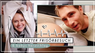 Ein Frisörbesuch amp Babys Herzschlag Zuhause aufgenommen  MANDA Vlog [upl. by Aleik747]