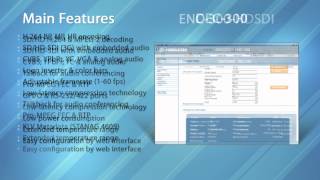 Teracue ENCDEC300series H264 HDSD Encoder amp Decoder [upl. by Philipp]