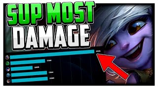 TRISTANA SUPPORT BREAKS THE META MOST DAMAGE DEALT  How to Play Tristana amp CARRY [upl. by Akemat698]