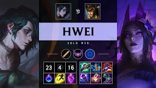 Hwei Mid vs Cassiopeia Legendary  EUW Master Patch 1418 [upl. by Favrot91]