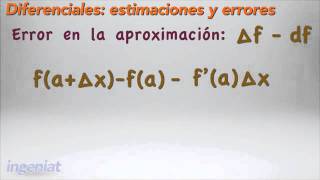 UDEM Diferenciales Estimaciones y Errores [upl. by Alicec957]