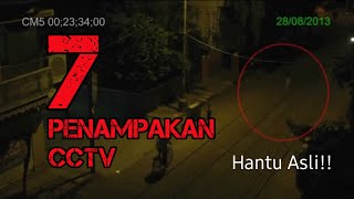 ASLI MENAKUTKAN 7 PENAMPAKAN HANTU TEREKAM CCTV TERJELAS DAN SERAM [upl. by Ulysses925]