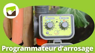 Arrosage programmé  comment régler un programmateur darrosage [upl. by Sirk]