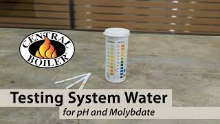 Test System Water for pH amp Molybdate with Test Kit 2500691  Central Boiler Outdoor Wood Furnace [upl. by Anayek]