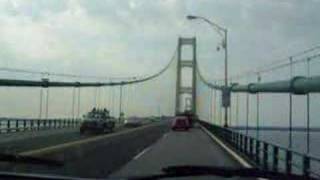 Crossing the Mackinac Bridge [upl. by Mcgruter]