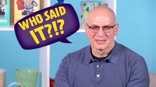 Gordon Korman Plays Who Said It  Masterminds Ungifted Supergifted [upl. by Enrobso669]