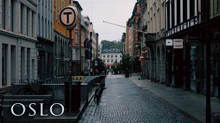 Melancholy Summer in Oslo Norway  Rainy City Ambience [upl. by Carlene522]