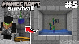 I Made a Mob Spawner XP Farm  Minecraft Survival Episode 5 [upl. by Yendirb296]