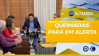 Governador do Pará decreta situação de emergência nível 2  SBT Altamira [upl. by Stricklan]