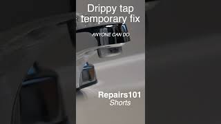 Drippy Tap Temporary Fix  anyone can do shorts [upl. by Esilehs]