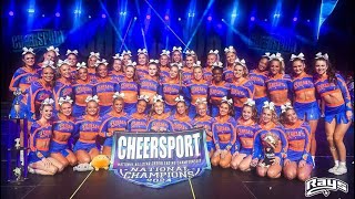 Stingrays Orange Cheersport Vlog 24’🍊🏆 [upl. by Ahsha958]