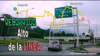 Recorrido CALARCA Peaje TUNEL DE LA LINEA Quindio Parte 1 [upl. by Eenor73]