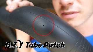 DIY How To Patch A Bike Tube Without A Patch Kit House Hold Iteams [upl. by Nivloc]