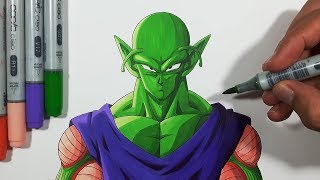 How To Draw Piccolo  Step By Step Tutorial [upl. by Liarret489]