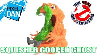 Ghostbusters Squisher Gooper Ghost Kenner Slime Figure Video Review [upl. by Andras]