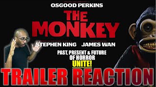 THE MONKEY TEASER TRAILER REACTION Past Present and Future Horror UNITE Stephen King James Wan [upl. by Cooke993]