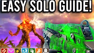 FULL SOLO EASTER EGG GUIDE FIREBASE Z Cold War Zombies EE Tutorial [upl. by Audras260]