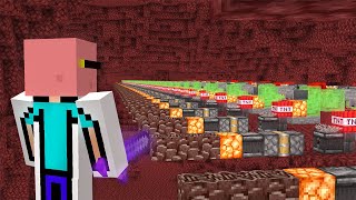 Why Im making 100 NETHERITE Mining Machines in this Lifesteal SMP [upl. by Zarger]