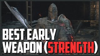 Dark Souls 3 Deep Battle Axe Location Best Early Game Strength Weapon [upl. by Millford303]