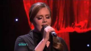 Adele  Someone Like You Live on Ellen [upl. by Joela]