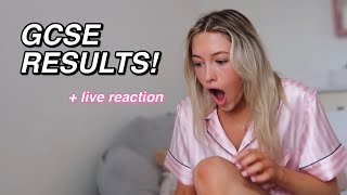 opening my gcse results 2022  live reaction i cried [upl. by Herold554]