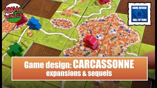 Carcassonne  Expansions amp Sequels Board Game Design Hall of Fame [upl. by Aerdua]