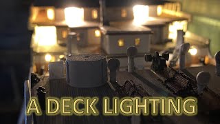 Radio Control Trumpeter 1200 Titanic Build Part 36  A Deck Interior Lights [upl. by Hisbe]