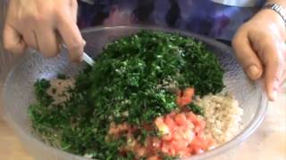 Authentic Tabbouleh Salad Recipe tabouli tabouleh [upl. by Adnilak]