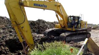 Komatsu PC600LC8 Partie 2 [upl. by Conners478]