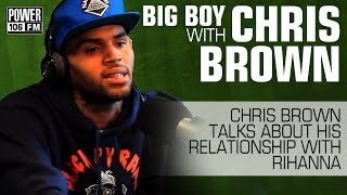 Chris Brown Talks about Rihanna [upl. by Pompei945]