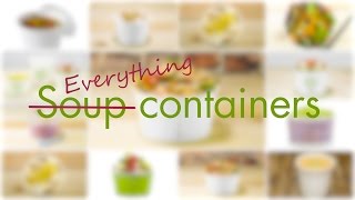 Completely compostable soup containers – because green tastes better [upl. by Marissa547]