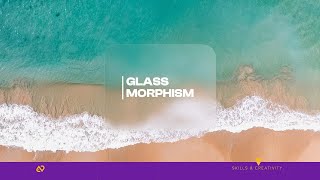 Glass Morphism Effect In Illustrator adobeillustrator graphicdesign glasseffect illustrator [upl. by Philan]