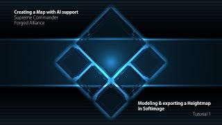 Creating a Map for Supreme Commander Forged Alliance  Part 1  Modeling a Heightmap [upl. by Hadwin]