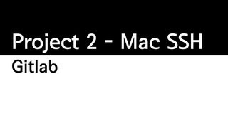 gitlab ssh key mac [upl. by Epner]