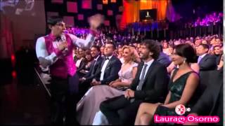 Premios TVyNovelas 2015 Carmelo Les Hace Chistes A Las Nominadas De Mejor Actriz [upl. by Aniloj]