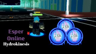 NEW HYDROKINESIS POWER in Roblox  Esper Online [upl. by Essirahc889]