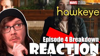 HAWKEYE Episode 4 Breakdown Reaction Easter Eggs amp Details You Missed [upl. by Demahum]