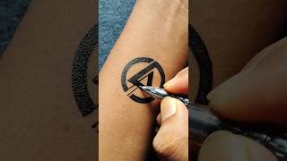 Linkin park logo tattoo ideatattoo tattooideas art tattooartist art shorts [upl. by Juanne]