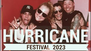 Hurricane Festival 2023 VLOG I Zeltplatz vs WOMO ⛺️🎉 [upl. by Amerak454]