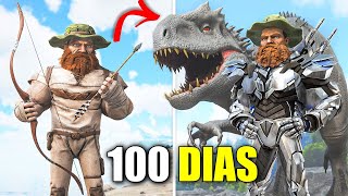 ¡Tengo 100 Días para Pasar ARK Survival Evolved en Hardcore Película Completa de Lost Island [upl. by Lily]