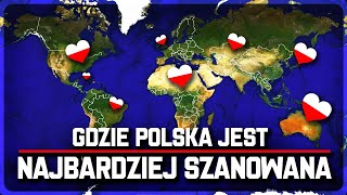 Te państwa SZANUJĄ POLSKĘ NAJBARDZIEJ  Dlaczego [upl. by Anerol]