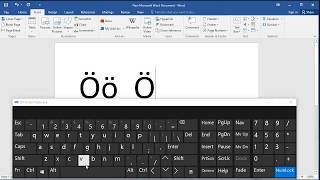 How to type letter O with Diaeresis two dots in Word How to Put Double Dots Over a Letter [upl. by Aekerly482]