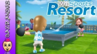 Lets Play Wii Sports Resort  Ep3  Table Tennis Feat Alisha32 [upl. by Anaig951]